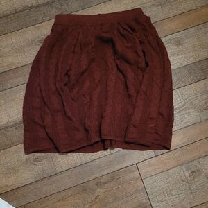 BCBGMaxAzria Brown Bubble Mini Skirt Xs